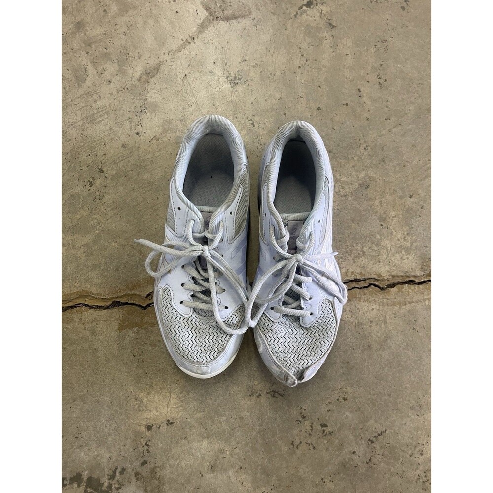 Size 8 - ASICS Gel Rocket 12 Blue Fade Champagne W